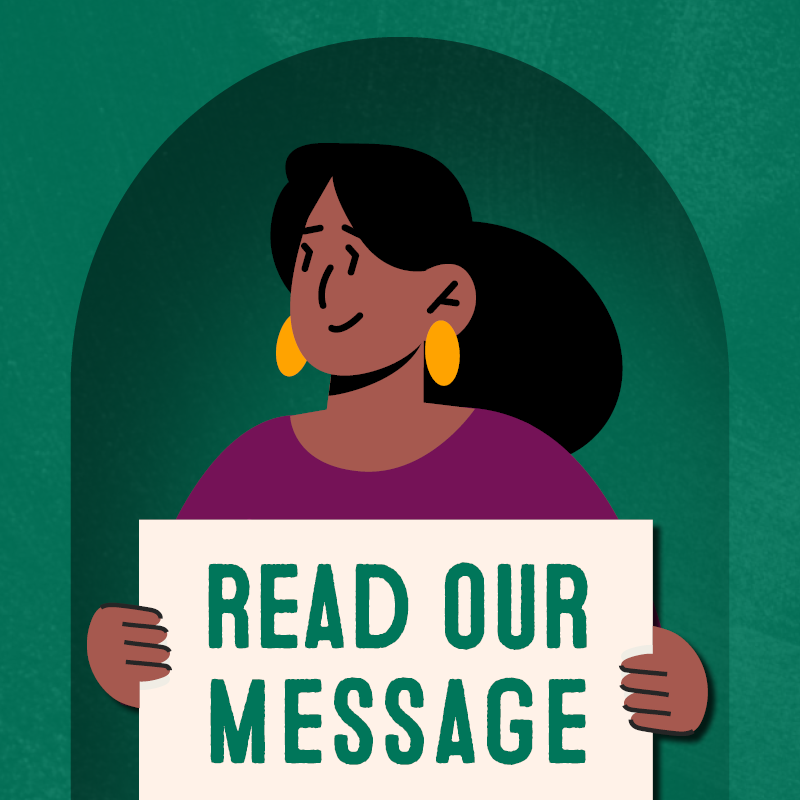 Read our message